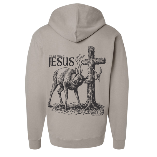 It’s All About Jesus Hoodie