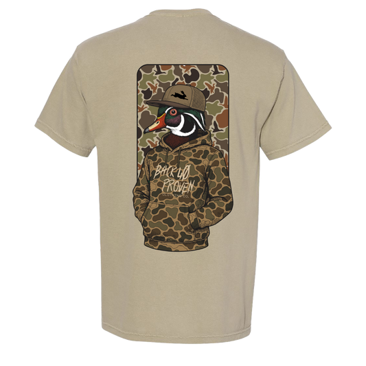 Camo King Wood Duck Short Sleeve Pocket Tee