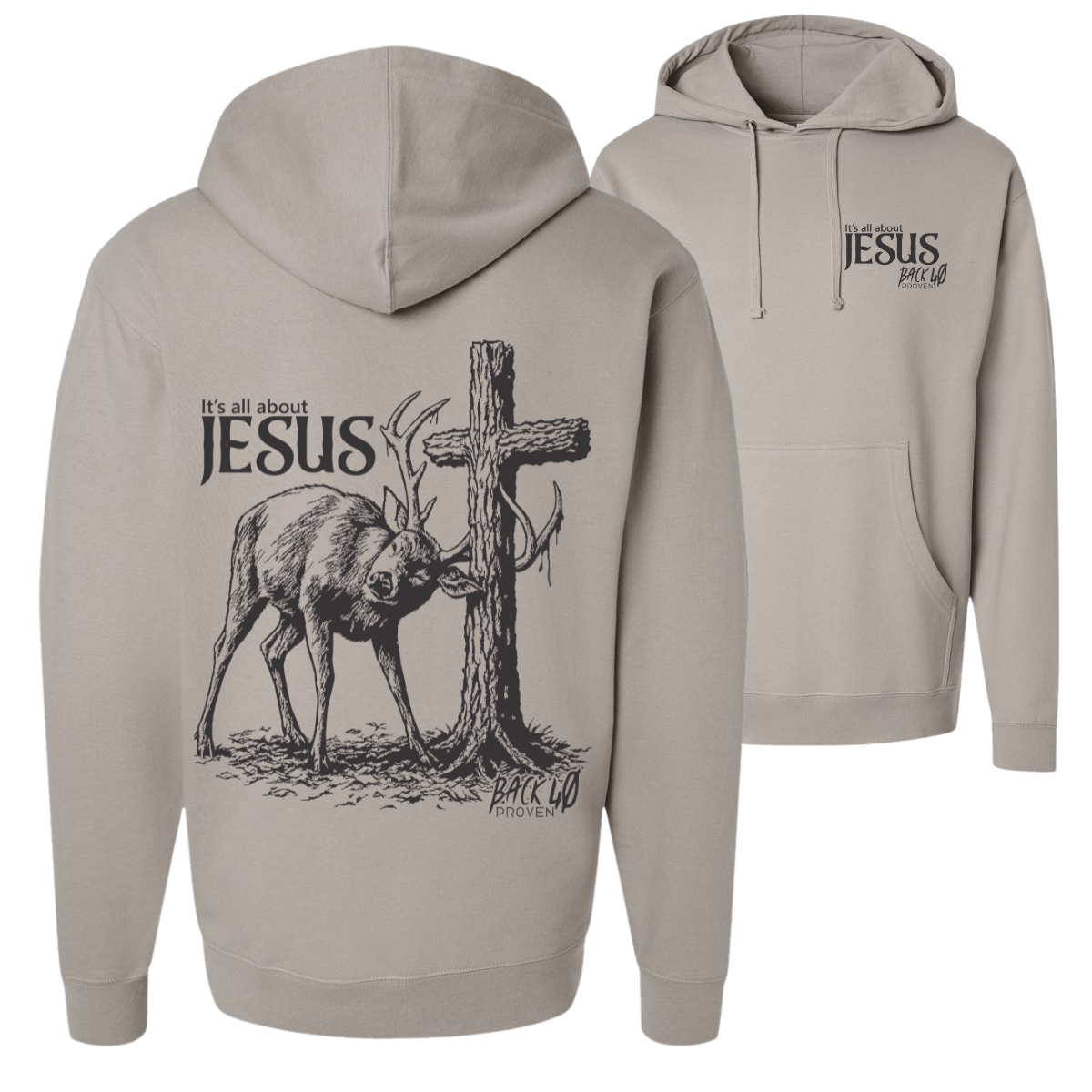 It’s All About Jesus Hoodie