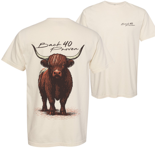 Highland Cow Short Sleeve Tee